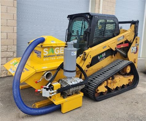 skid steer grain vac|skid steer attachment.